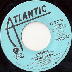 Herbie Mann Birdwalk USED VINYL 7INCH 45 RPM PROMO