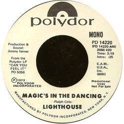 Lighthouse (2) Magic's In The Dancing USED VINYL 7INCH 45 RPM PROMO