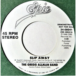 The Gregg Allman Band Slip Away USED VINYL 7INCH 45 RPM PROMO