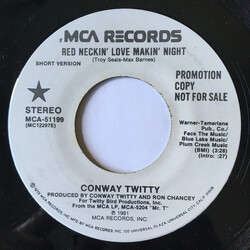 Conway Twitty Red Neckin' Love Makin' Night USED VINYL 7INCH 45 RPM PROMO