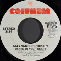 Maynard Ferguson Dance To Your Heart USED VINYL 7INCH 45 RPM PROMO