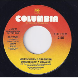 Mary Chapin Carpenter Something Of A Dreamer USED VINYL 7INCH 45 RPM PROMO