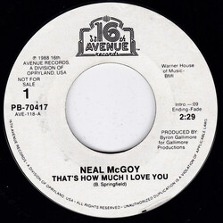 Neal McCoy That's How Much I Love You USED VINYL 7INCH 45 RPM PROMO