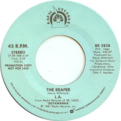 Love Affair (4) The Reaper USED VINYL 7INCH 45 RPM PROMO