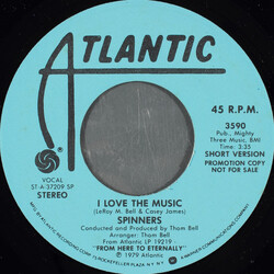 Spinners I Love The Music USED VINYL 7INCH 45 RPM PROMO