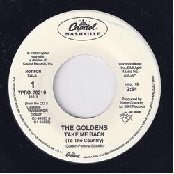 The Goldens Take Me Back (To The Country) USED VINYL 7INCH 45 RPM PROMO