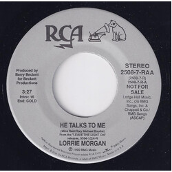 Lorrie Morgan He Talks To Me USED VINYL 7INCH 45 RPM PROMO