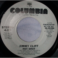 Jimmy Cliff Hot Shot USED VINYL 7INCH 45 RPM PROMO