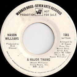 Mason Williams A Major Thang USED VINYL 7INCH 45 RPM PROMO