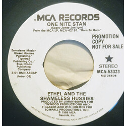 Ethel And The Shameless Hussies One Nite Stan USED VINYL 7INCH 45 RPM PROMO