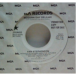Van Stephenson Modern Day Delilah USED VINYL 7INCH 45 RPM PROMO STEREO