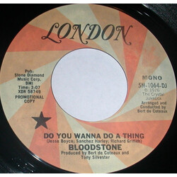 Bloodstone Do You Wanna Do A Thing USED VINYL 7INCH 45 RPM PROMO
