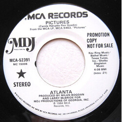 Atlanta (6) Pictures USED VINYL 7INCH 45 RPM PROMO