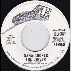 Dana Cooper The Singer / Jesse James USED VINYL 7INCH 45 RPM PROMO