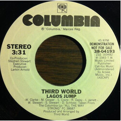 Third World Lagos Jump USED VINYL 7INCH 45 RPM PROMO