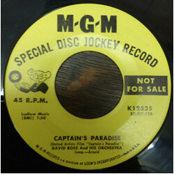 David Rose & His Orchestra Captain's Paradise / A Night In Trinidad USED VINYL 7INCH 45 RPM PROMO