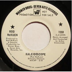Rod McKuen Kaleidoscope / The Ivy That Clings To The Wall USED VINYL 7INCH 45 RPM PROMO