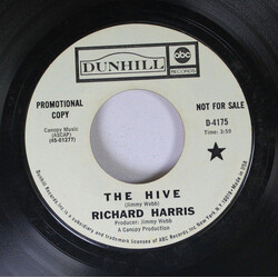Richard Harris The Hive USED VINYL 7INCH 45 RPM PROMO