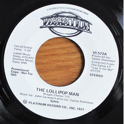 Sylvia Robinson The Lollipop Man USED VINYL 7INCH PROMO STEREO