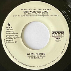 Wayne Newton Our Wedding Band USED VINYL 7INCH 45 RPM PROMO
