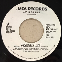 George Strait Ace In The Hole USED VINYL 7INCH 45 RPM PROMO