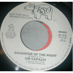 Jim Capaldi Daughter Of The Night USED VINYL 7INCH 45 RPM PROMO