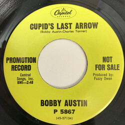 Bobby Austin Cupid's Last Arrow / Mary's Merry-Go-Round USED VINYL 7INCH 45 RPM PROMO