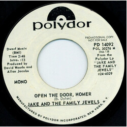Jake And The Family Jewels Open The Door, Homer USED VINYL 7INCH PROMO