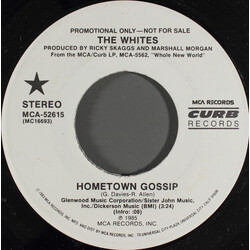 The Whites Hometown Gossip USED VINYL 7INCH 45 RPM PROMO