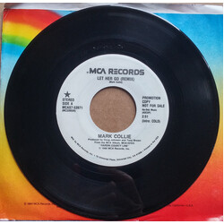 Mark Collie Let Her Go USED VINYL 7INCH 45 RPM PROMO