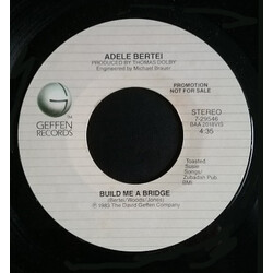 Adele Bertei Build Me A Bridge USED VINYL 7INCH 45 RPM PROMO