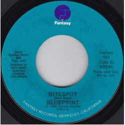 Blueprint (2) Ritespot USED VINYL 7INCH 45 RPM PROMO