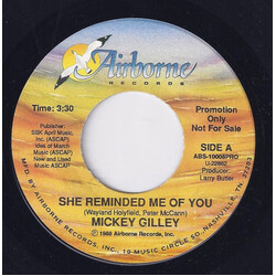 Mickey Gilley She Reminded Me Of You USED VINYL 7INCH 45 RPM PROMO