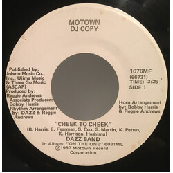 Dazz Band Cheek To Cheek USED VINYL 7INCH 45 RPM PROMO