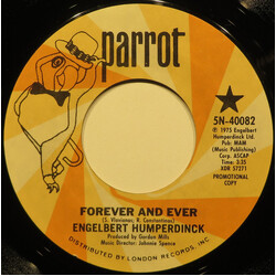 Engelbert Humperdinck Forever And Ever USED VINYL 7INCH 45 RPM PROMO