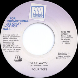 Four Tops Sexy Ways USED VINYL 7INCH PROMO