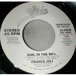 France Joli Girl In The 80's USED VINYL 7INCH 45 RPM PROMO
