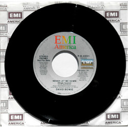 David Bowie Never Let Me Down USED VINYL 7INCH 45 RPM PROMO