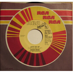 Diana Ross Let's Go Up USED VINYL 7INCH 45 RPM PROMO