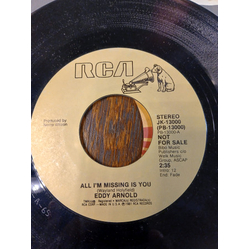 Eddy Arnold All I'm Missing Is You USED VINYL 7INCH 45 RPM PROMO