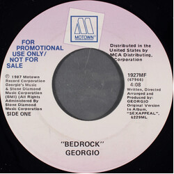 Georgio (2) Bedrock USED VINYL 7INCH 45 RPM PROMO