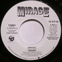 Ingram Fantasy USED VINYL 7INCH 45 RPM PROMO STYRENE STEREO