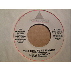 Little Anthony This Time We're Winning USED VINYL 7INCH 45 RPM PROMO