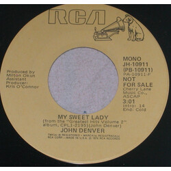 John Denver My Sweet Lady USED VINYL 7INCH 45 RPM PROMO