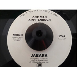 Paul Jabara One Man Ain't Enough USED VINYL 7INCH PROMO STEREO