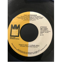 The Happenings That's Why I Love You USED VINYL 7INCH 45 RPM PROMO