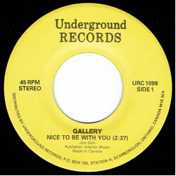 Gallery (2) Nice To Be With You / I Believe In Music USED VINYL 7INCH 45 RPM SINGLE REISSUE STEREO