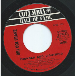 Chi Coltrane Thunder And Lightning / Go Like Elijah USED VINYL 7INCH SINGLE 45 RPM REISSUE