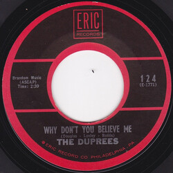 The Duprees Why Don't You Believe Me / Exodus USED VINYL 7INCH 45 RPM SINGLE REISSUE