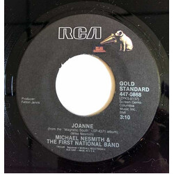 Michael Nesmith & The First National Band Joanne / Silver Moon USED VINYL 7INCH 45 RPM SINGLE REISSUE
